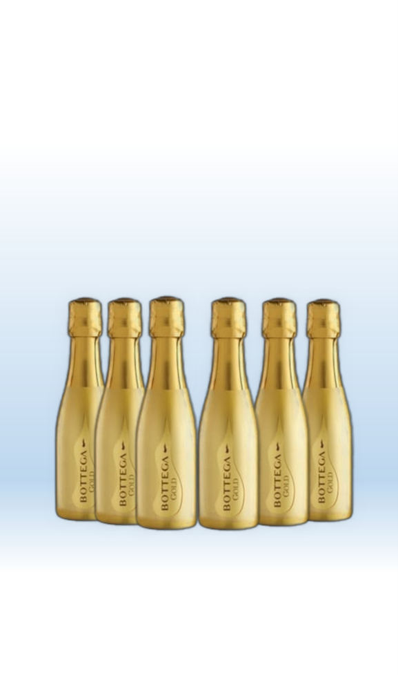 Bottega Gold Prosecco DOC - Piccolo 6 pack (200ml)